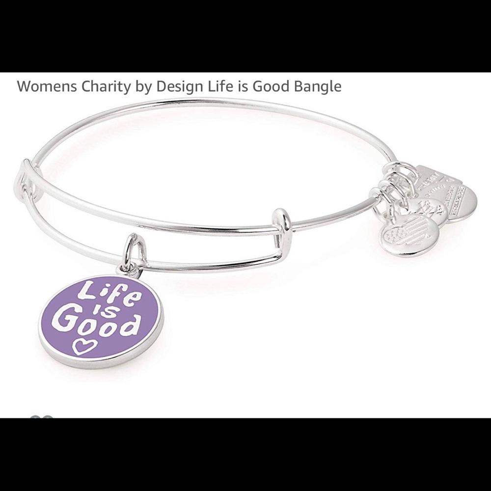 Alex and Ani bracket “Life is Good”.